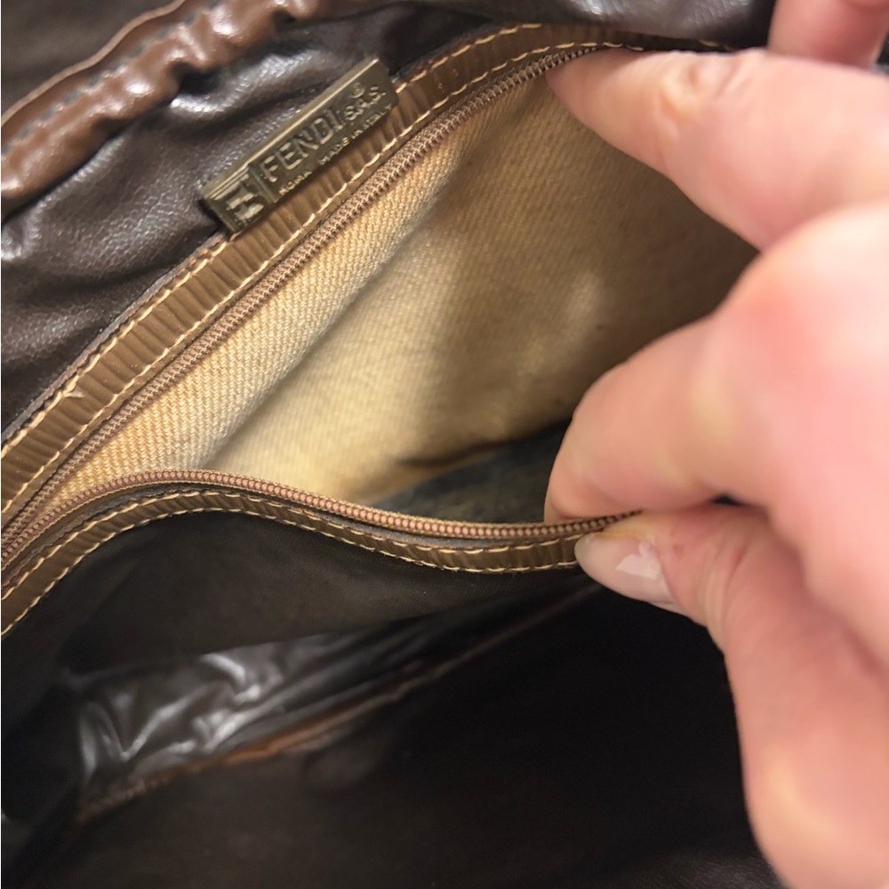 Fendi FF Monogram 1980’s Crossbody (Authentic) - Picture 12 of 14